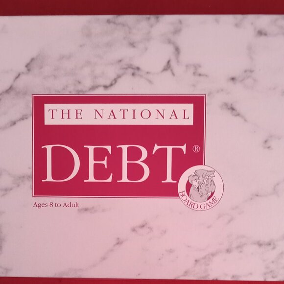 Extremely rare board game by Patgam Games "The National Debt" with all pieces - Picture 1 of 3